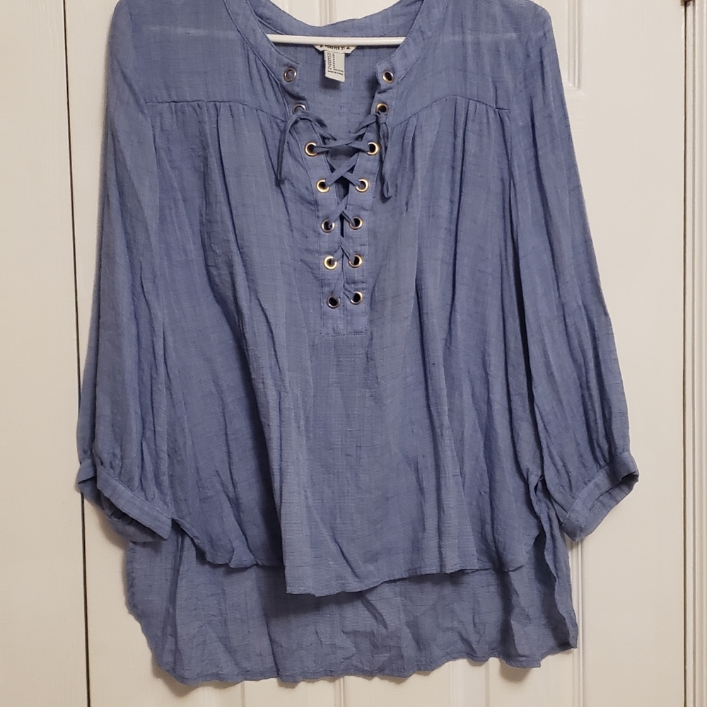 Lace up top